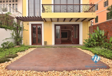 A strange and beautiful house by the West Lake for rent in Tay Ho, Hanoi